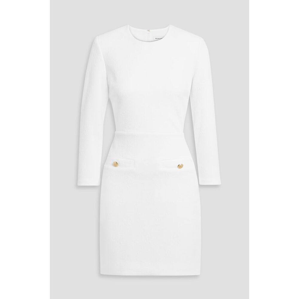 New Veronica BeardChanning cloqué mini dress in White Size 4